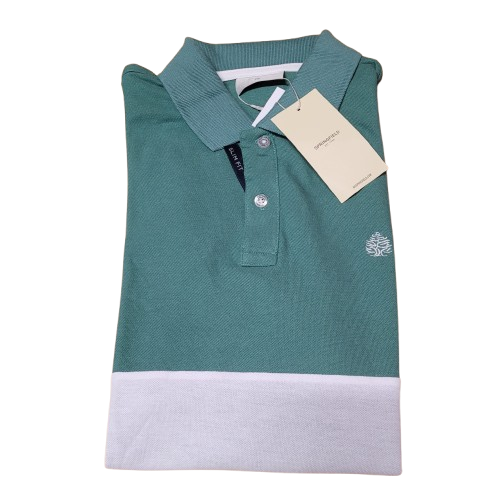 Polo piqué springfield coupe regular fit color block